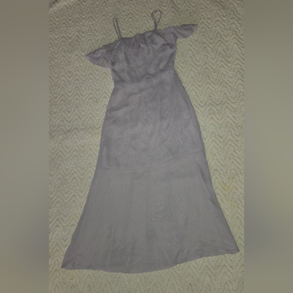 Reformation Light Purple Midi Dress